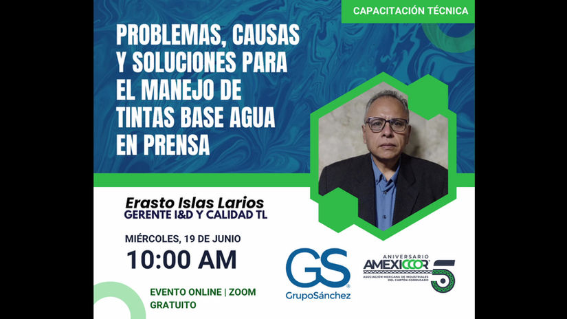 Problemas, causas y soluciones para el manejo de tintas base agua en prensa